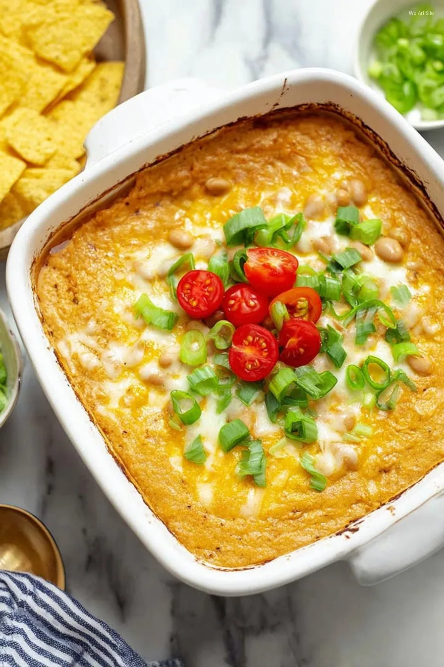 Cheesy Bean Dip Recipe