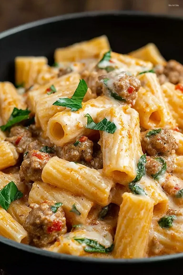 Creamy Italian Sausage Rigatoni