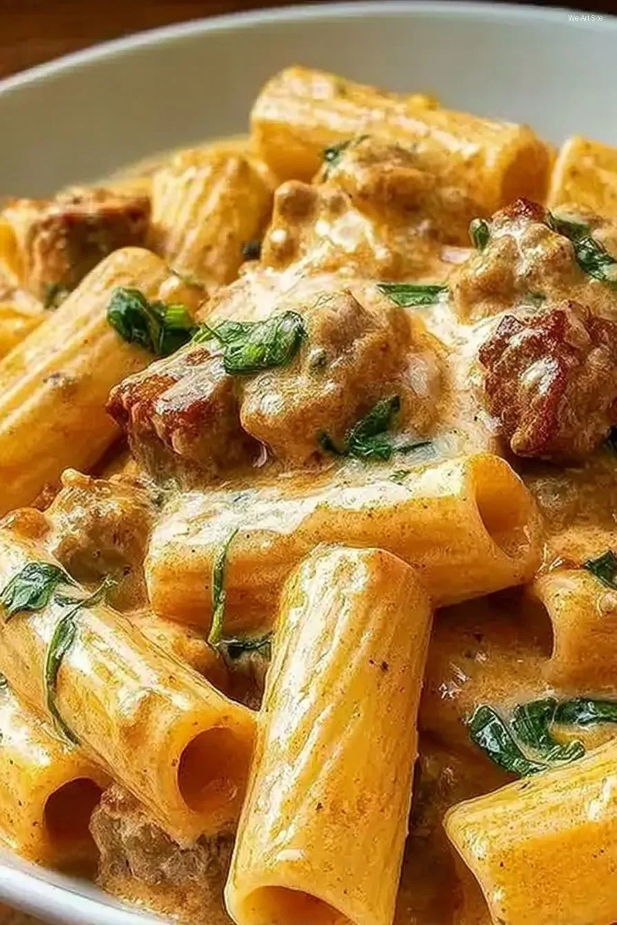 Creamy Italian Sausage Rigatoni