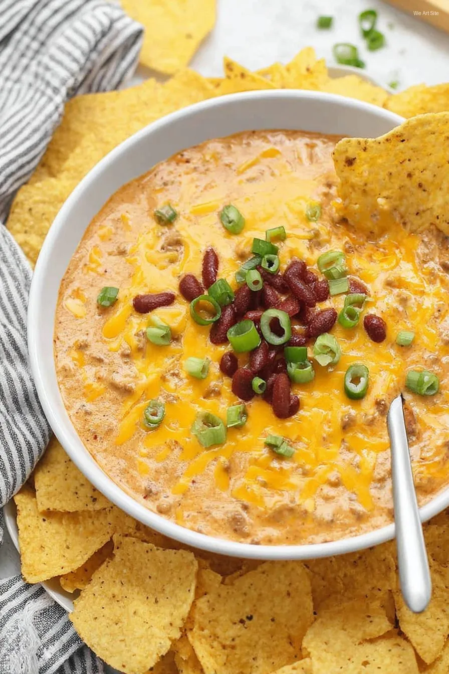 Easy Chili Cheese Dip