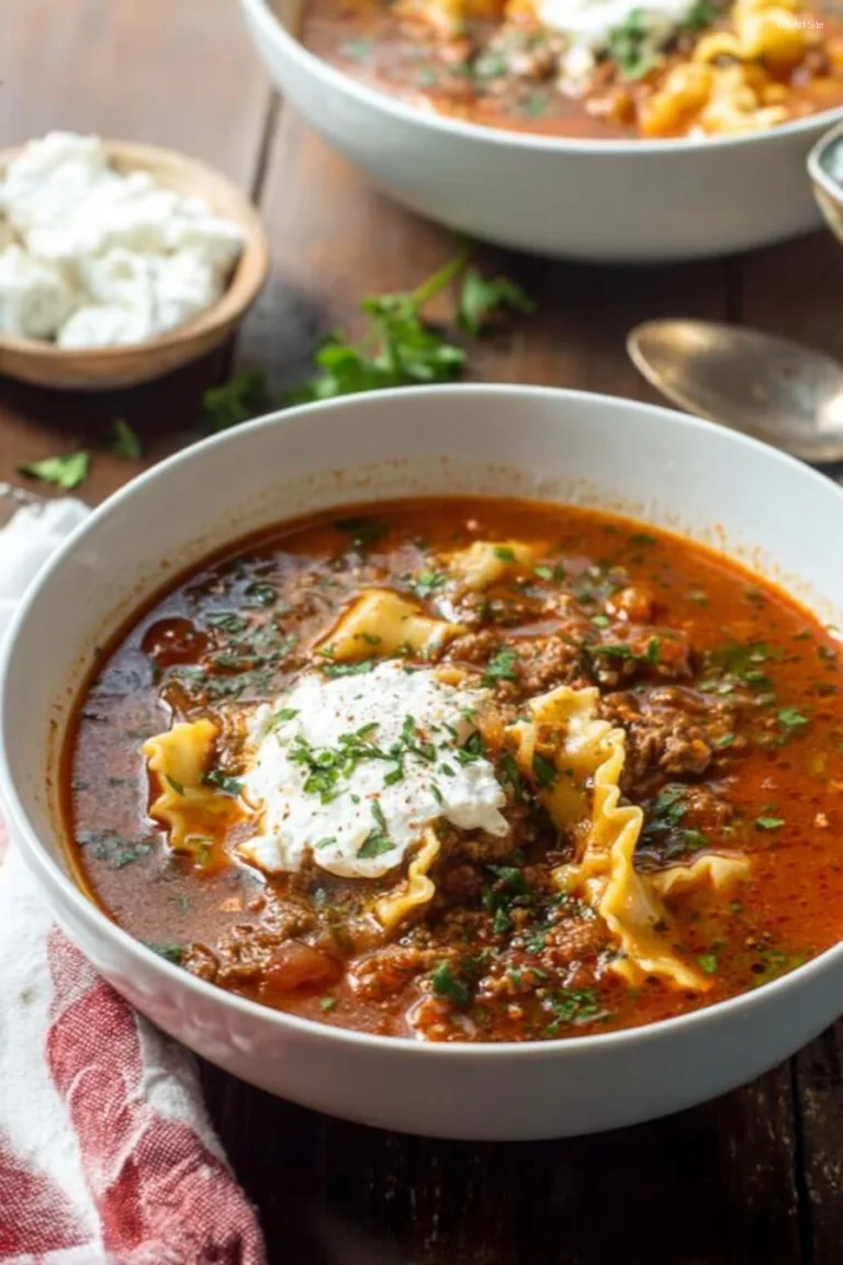 Lasagna Soup