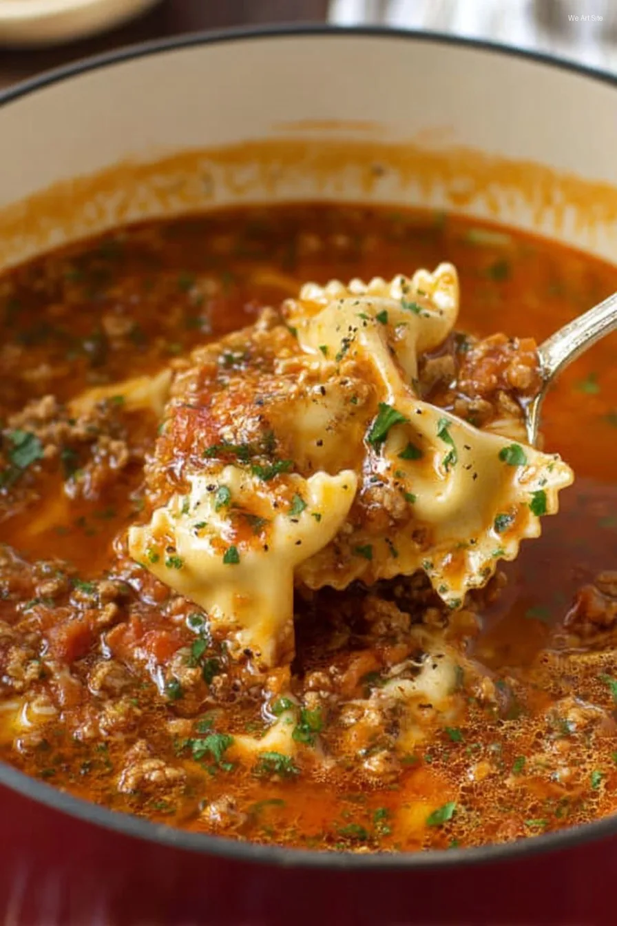 Lasagna Soup