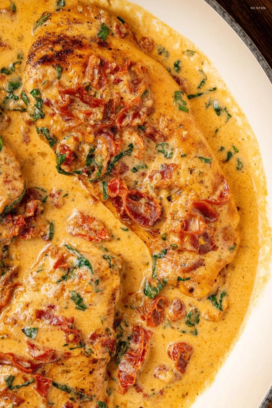 Marry Me Chicken (In Sun-Dried Tomato Cream Sauce)