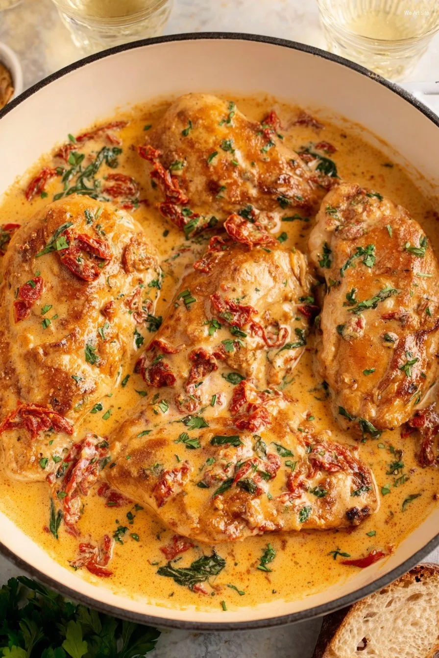 Marry Me Chicken (In Sun-Dried Tomato Cream Sauce)