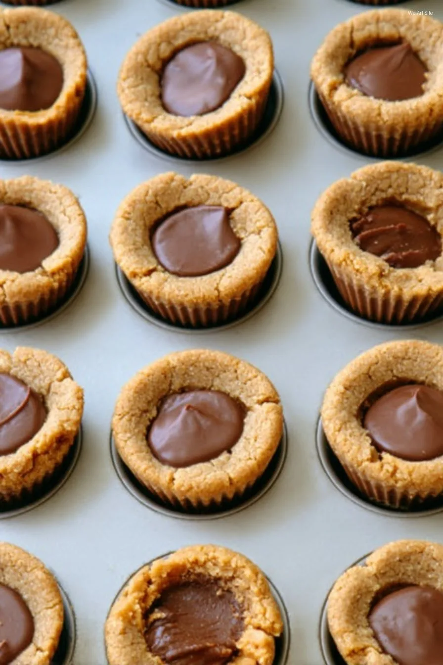 Mini Peanut Butter Cup Cookies