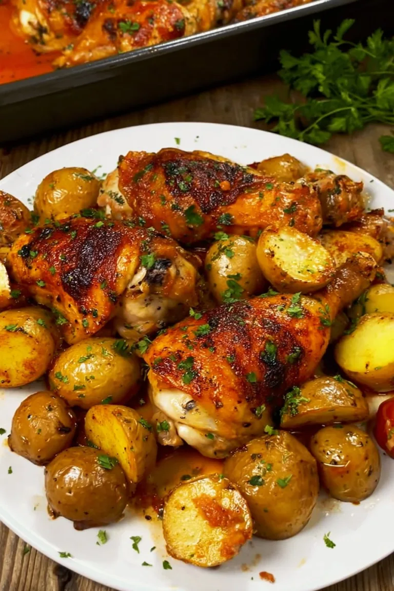 One Pan Chicken And Potatoes