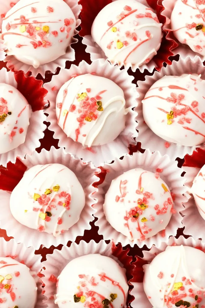 Peppermint Truffles With Cream Cheese