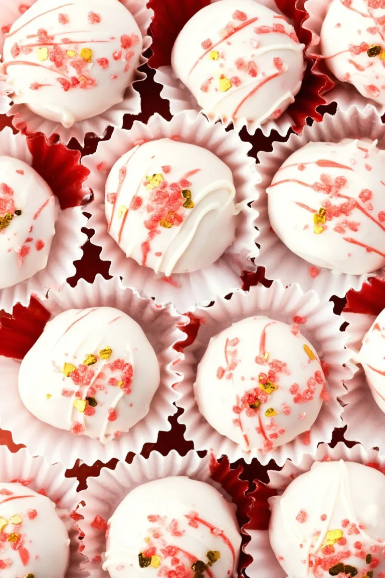 Peppermint Truffles With Cream Cheese