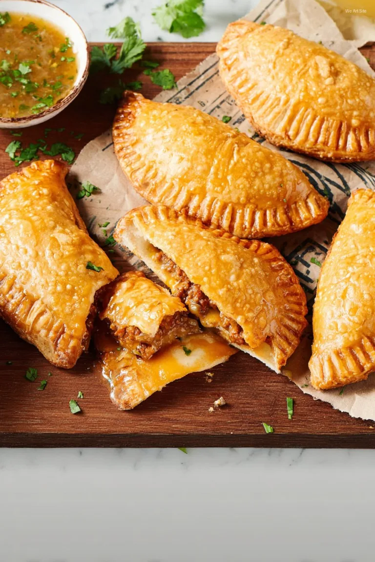 Queso Fundido Con Chorizo Empanadas