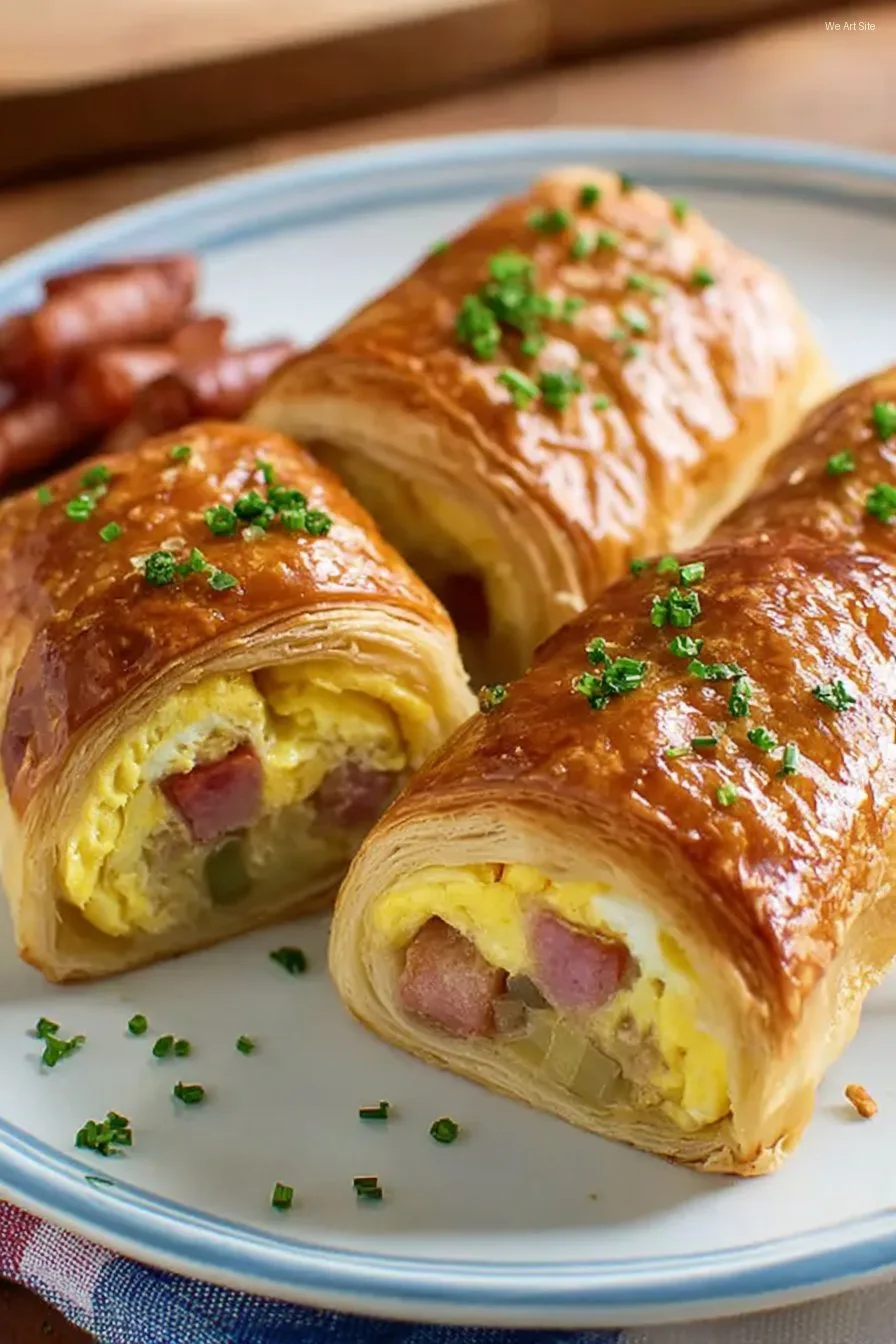 Sausage Egg Breakfast Roll-Ups