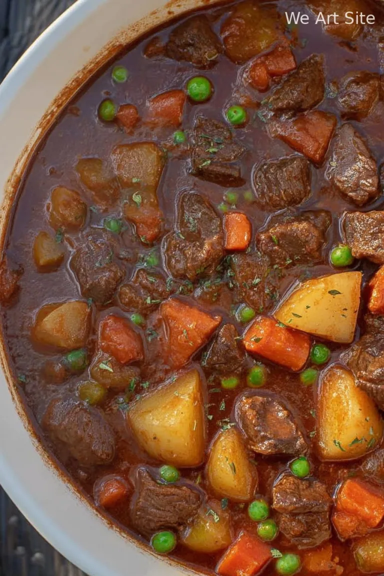 Classic Stovetop Beef Stew