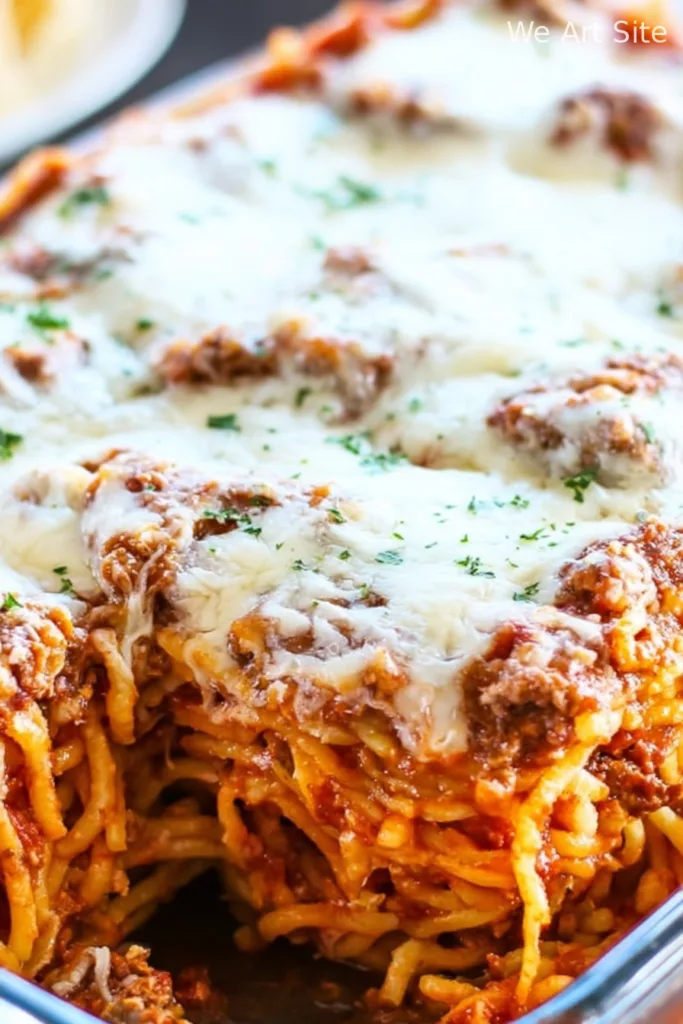Million Dollar Baked Spaghetti