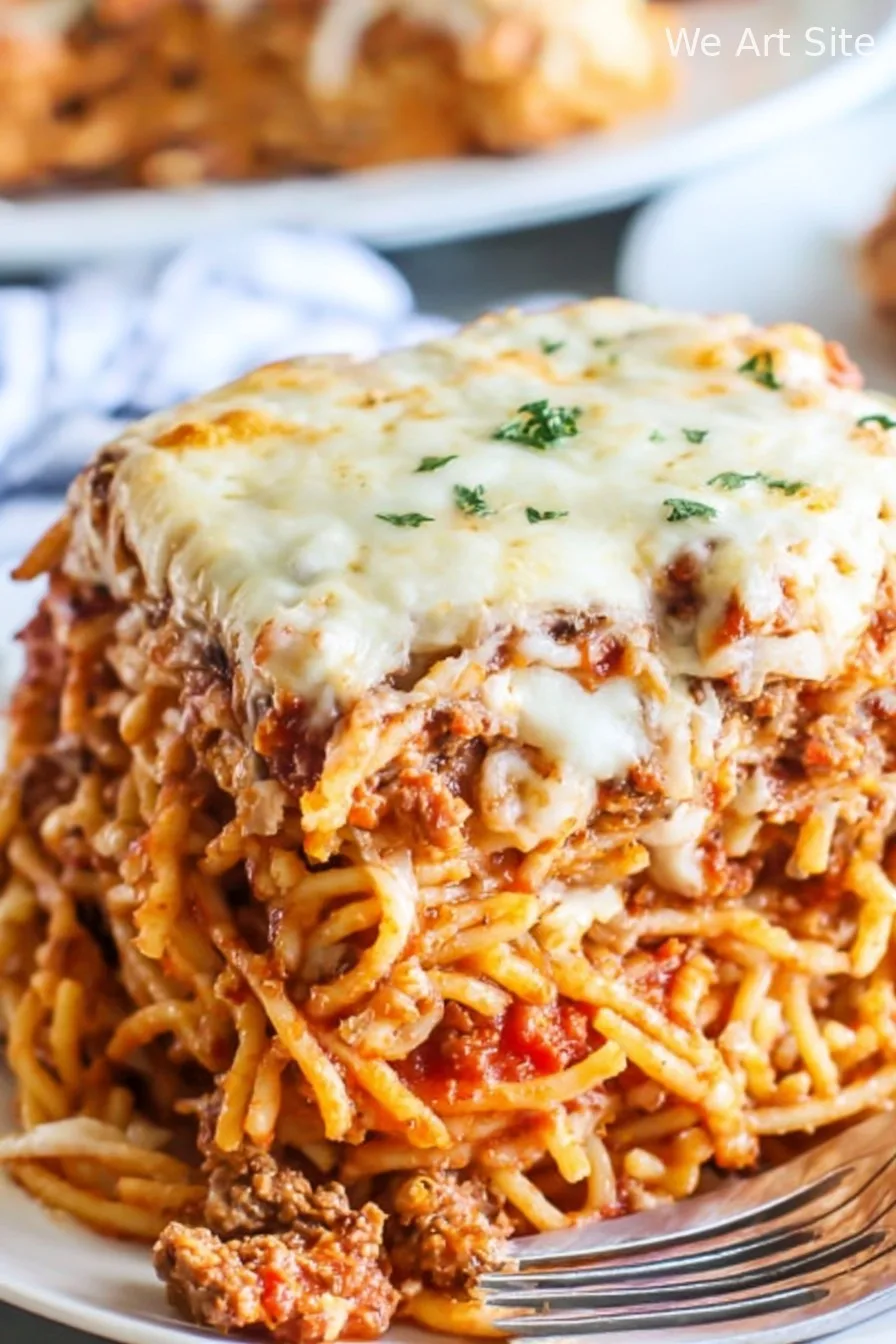 Million Dollar Baked Spaghetti