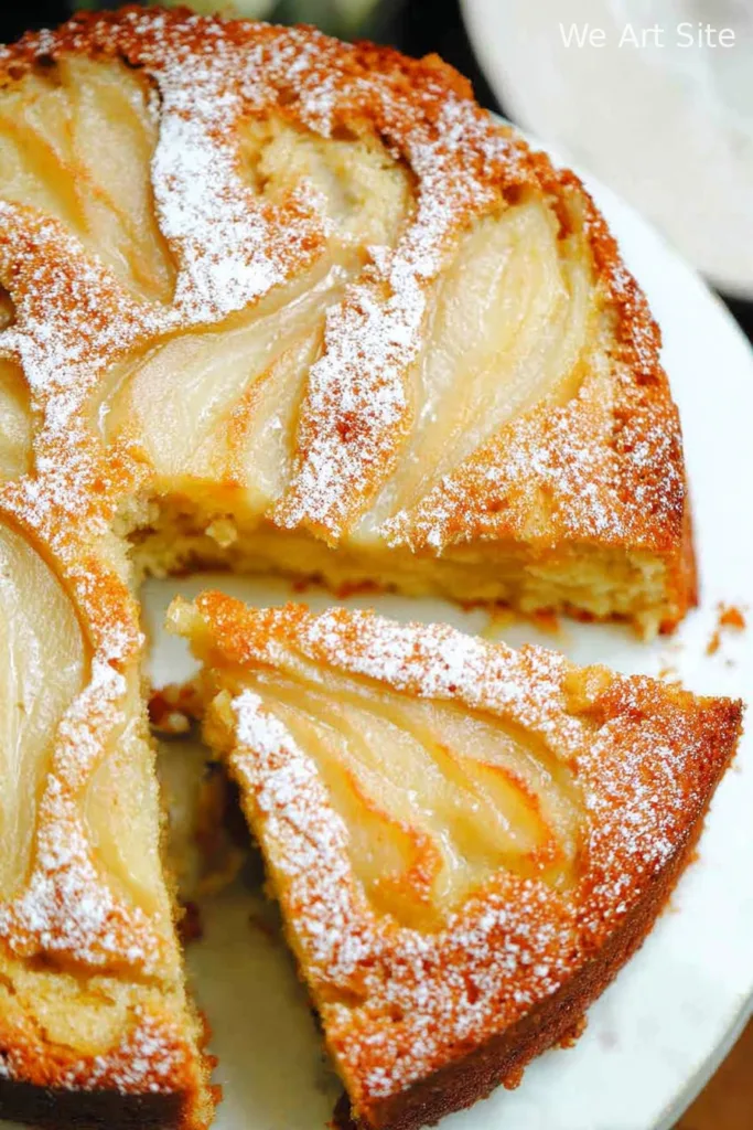 Moist Pear Cake Recipe