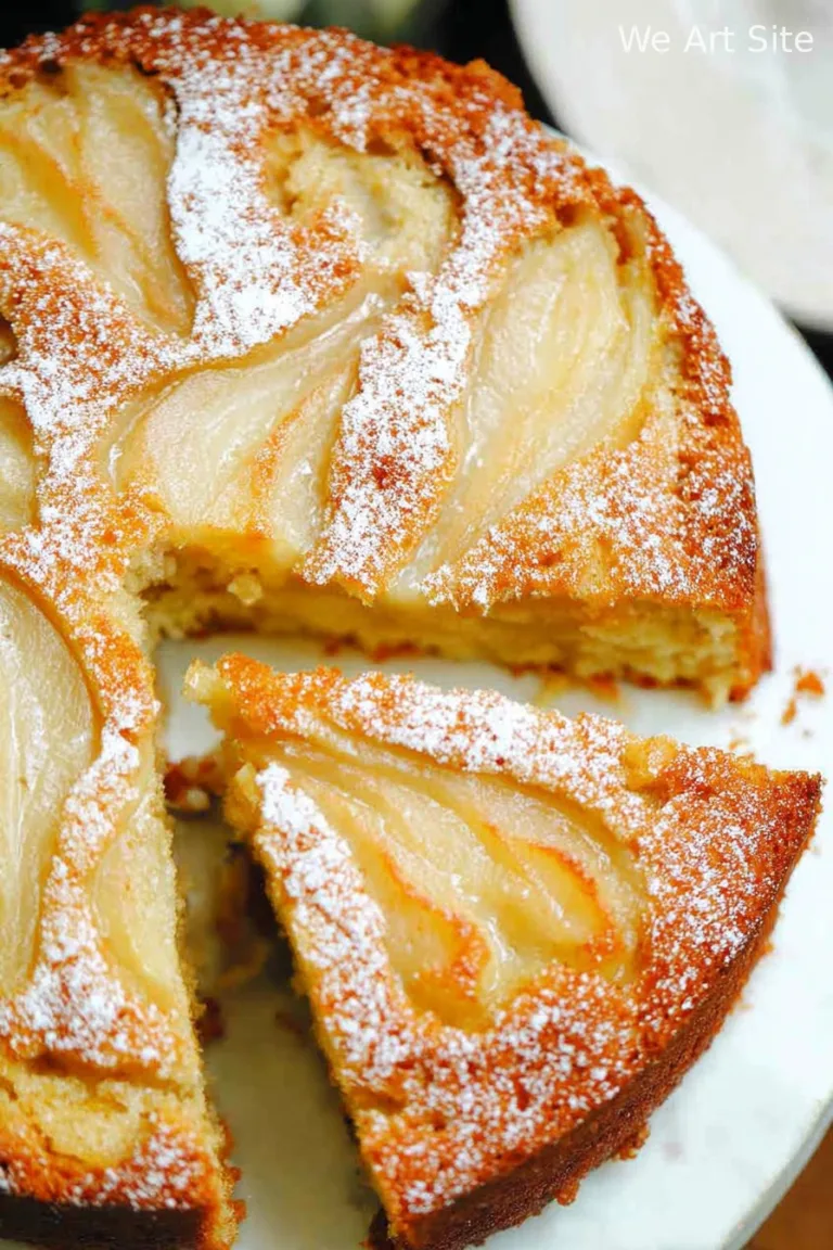 Moist Pear Cake Recipe