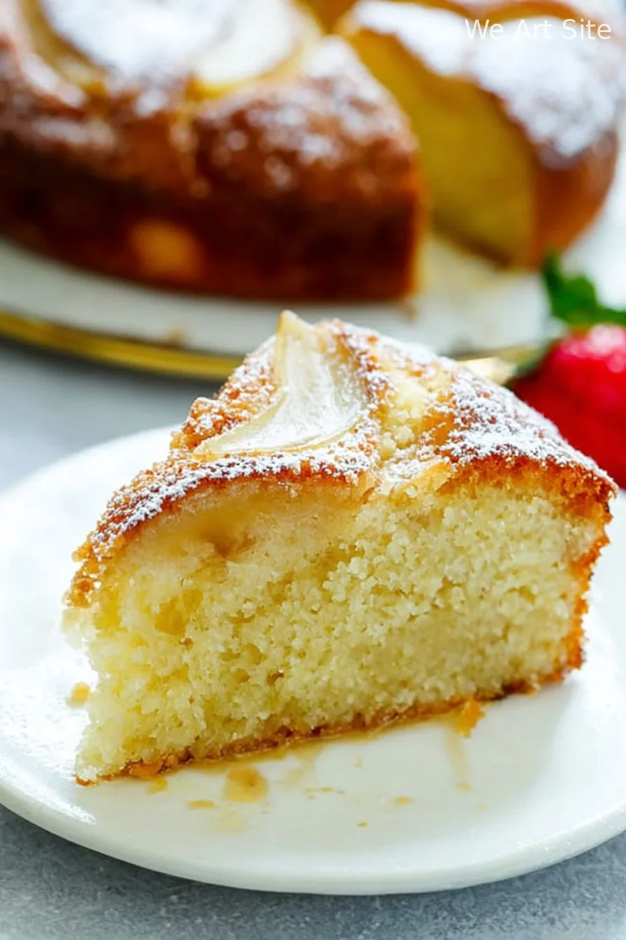 Moist Pear Cake Recipe