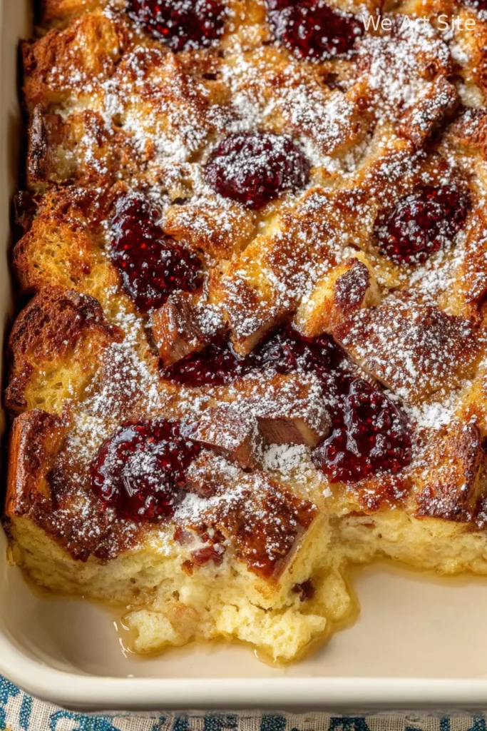 Monte Cristo French Toast Casserole