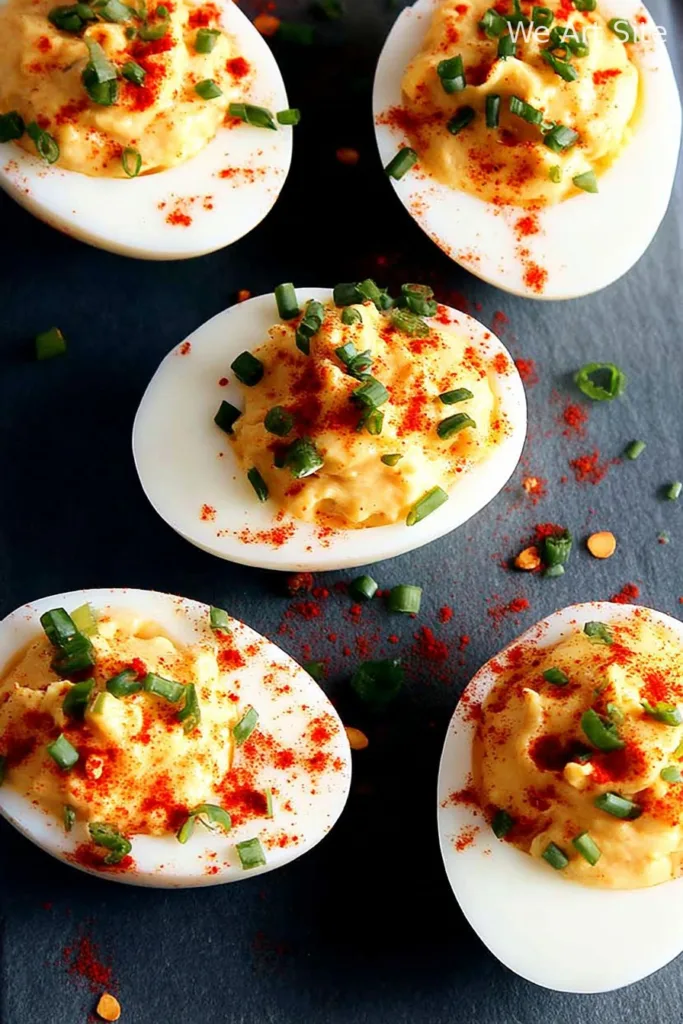 Spicy Deviled Eggs