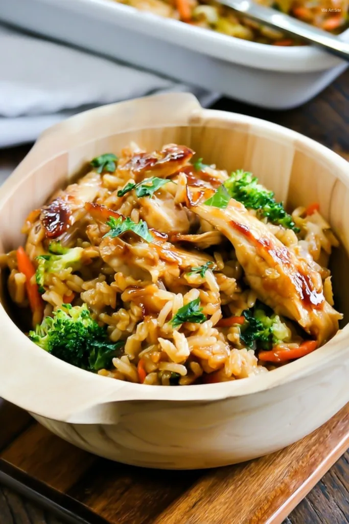 Teriyaki Chicken Casserole