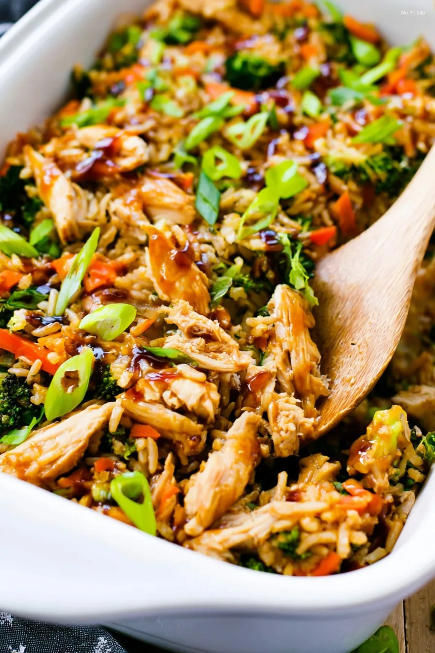 Teriyaki Chicken Casserole