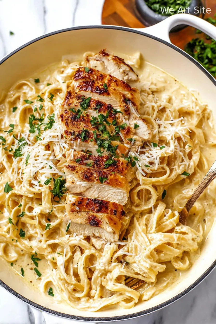 The Easiest Chicken Alfredo Recipe