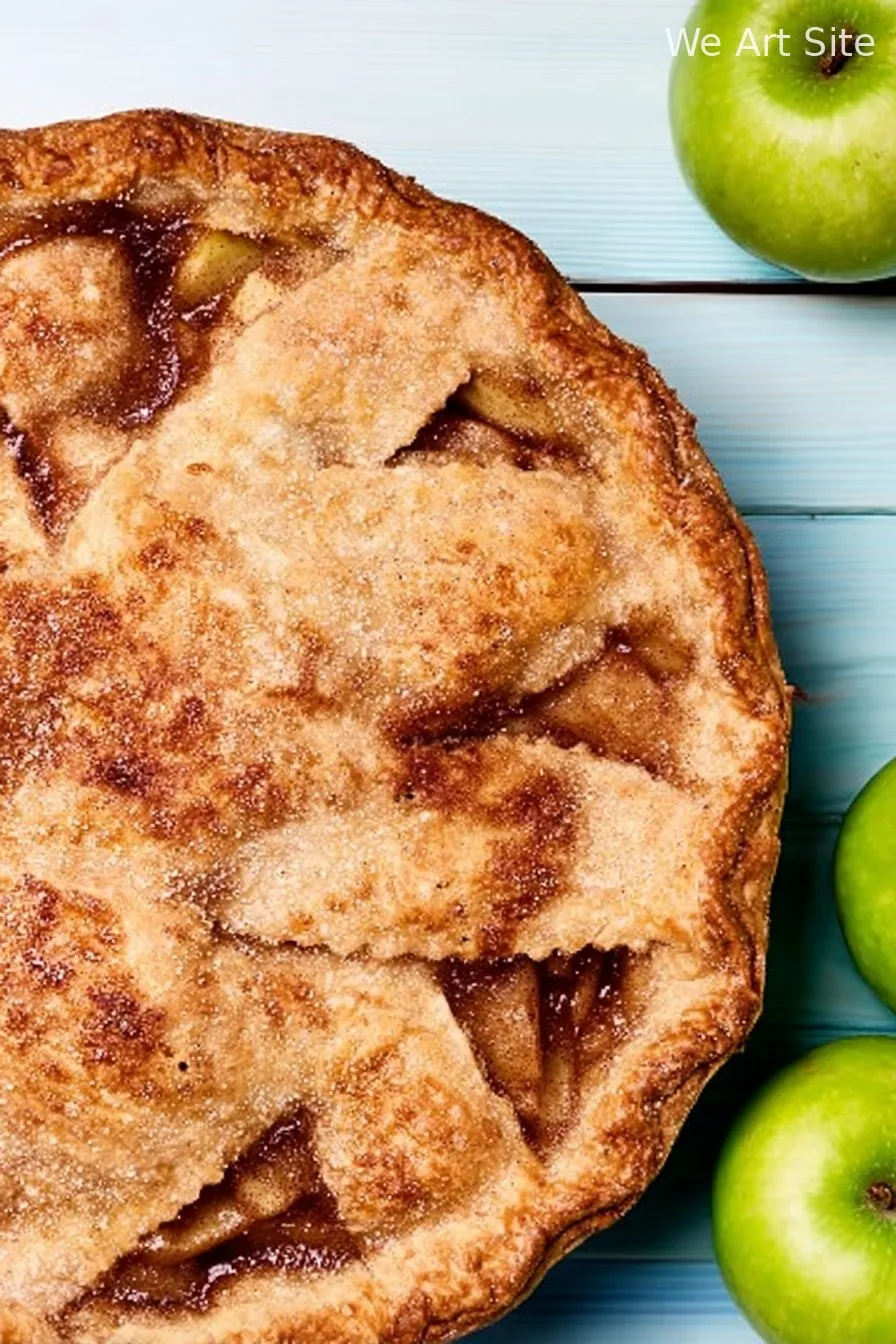 Apple Pie with Flaky Butter Crust