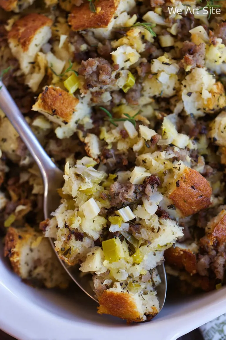 Apple Sausage Stuffing
