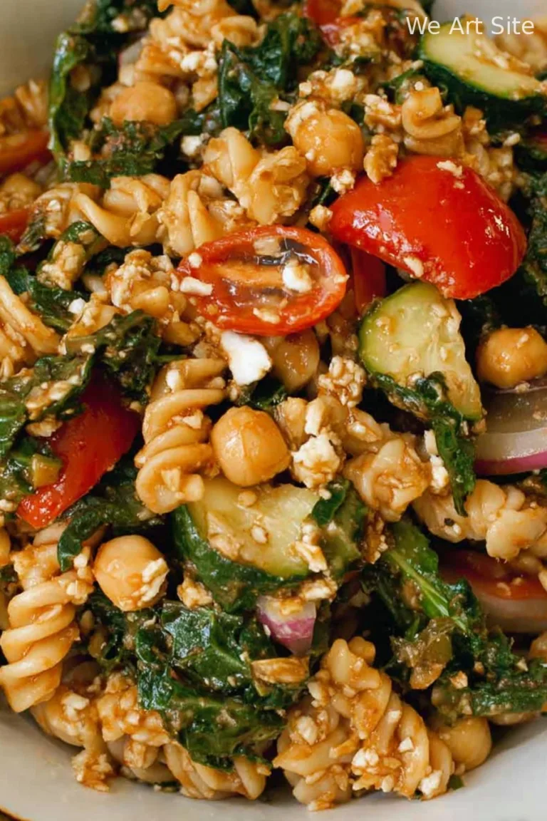 Balsamic Roasted Veggie Pasta Salad