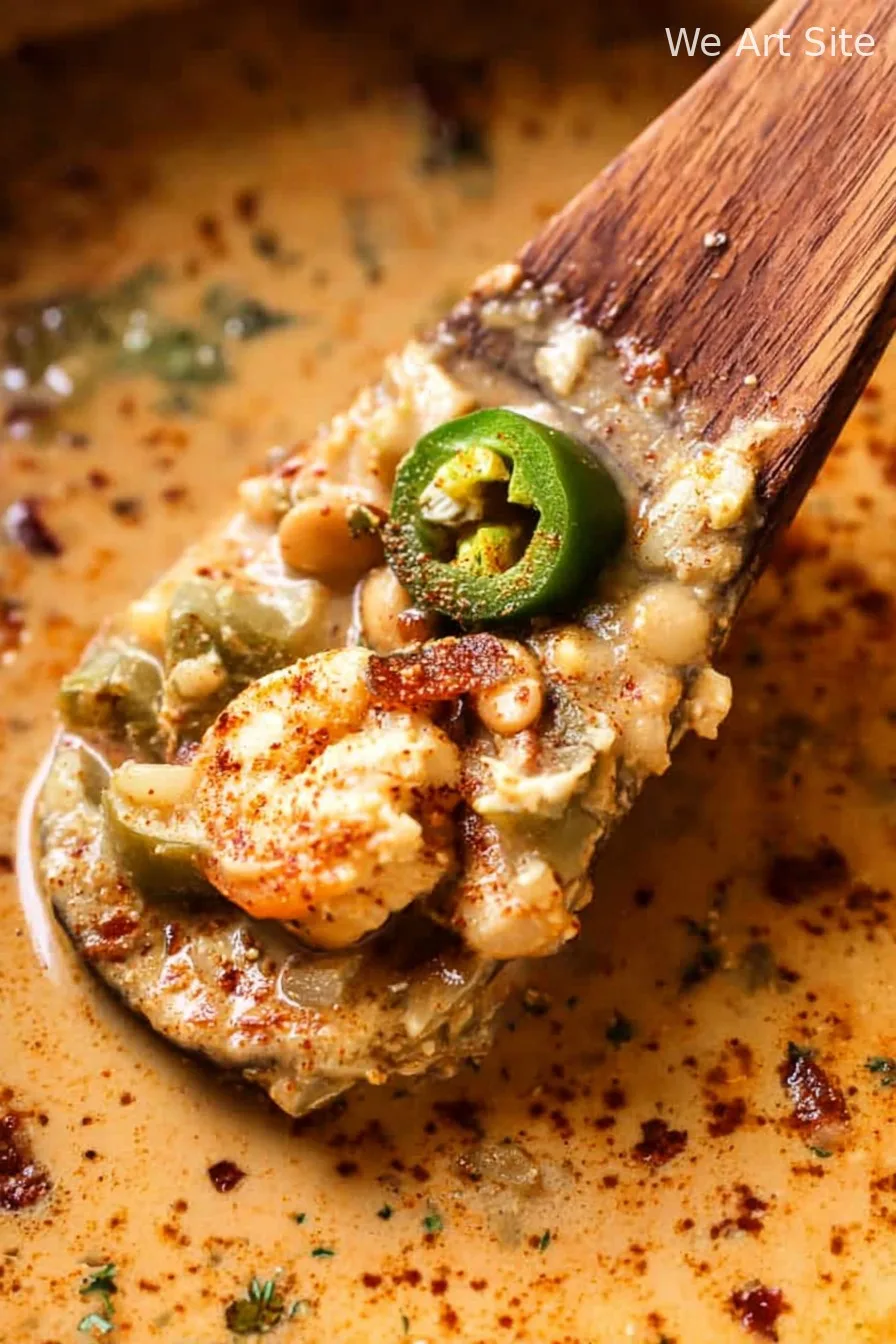 Cajun White Chicken Chili