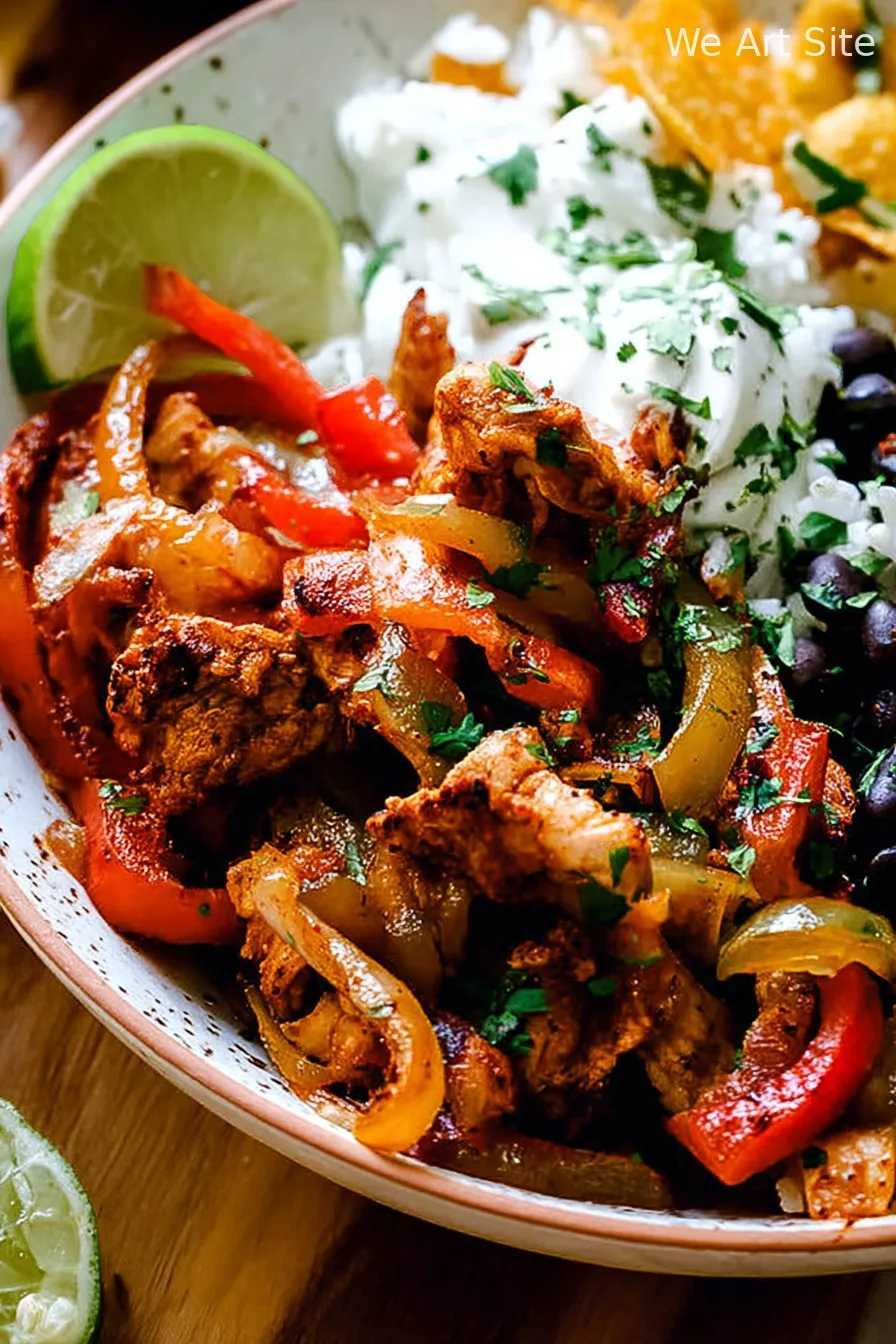 Chicken Fajita Bowl