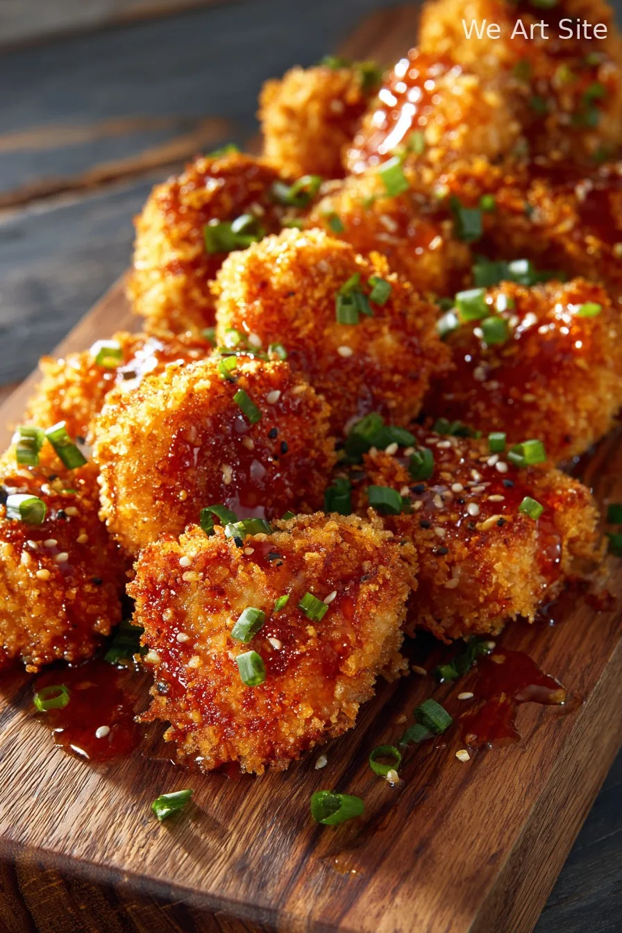 Crunchy Buffalo Chicken Bites