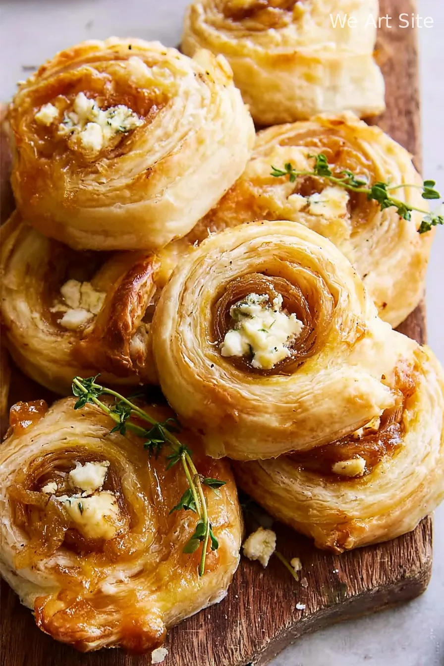 Fig & Goat Cheese Puff Pastry Roll