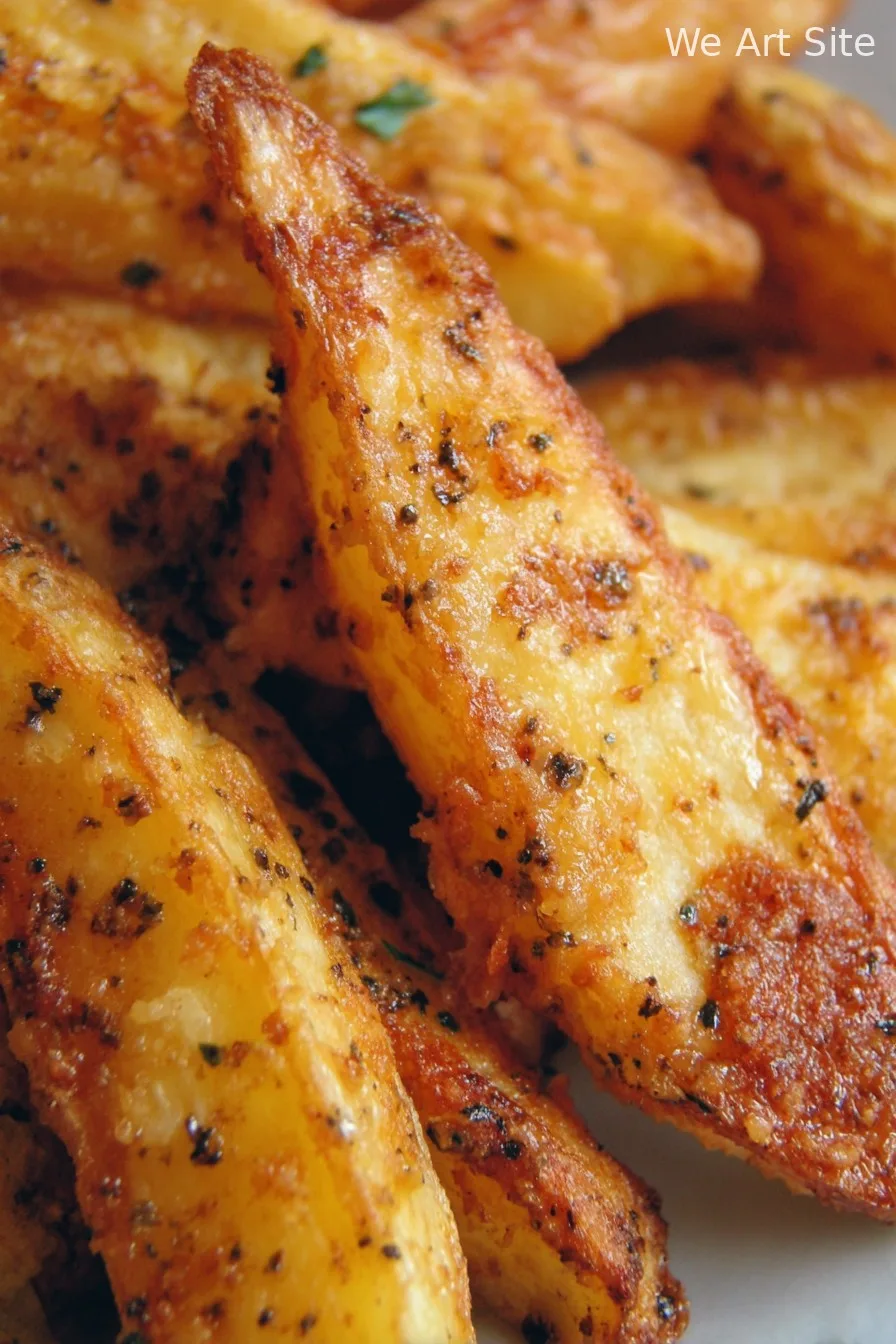 Garlicky Baked Fries
