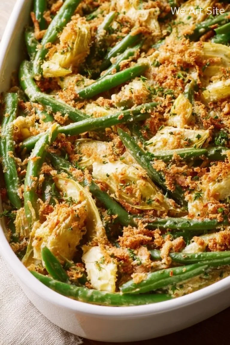 Green Bean Artichoke Casserole