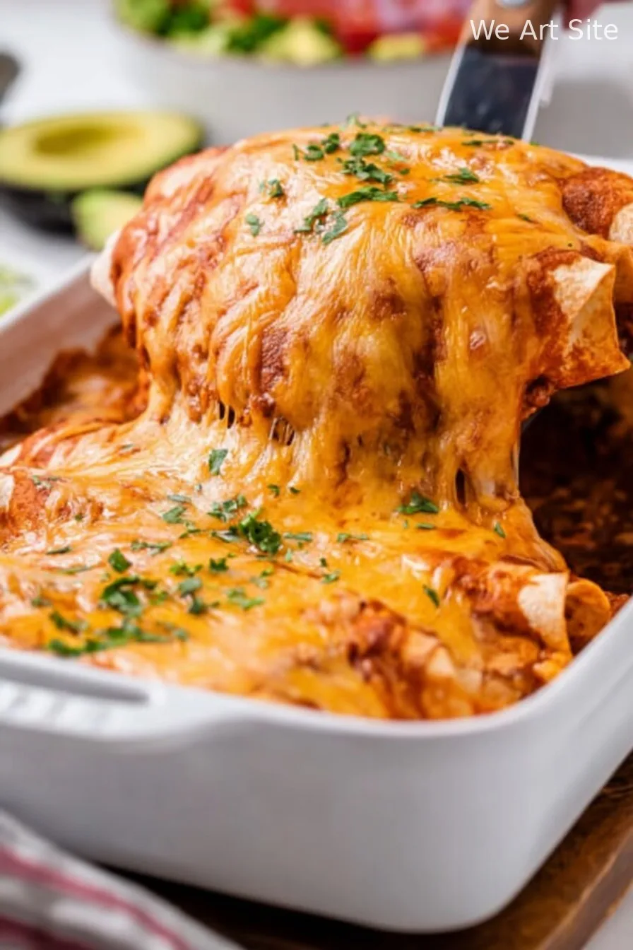 Ground Beef Enchiladas