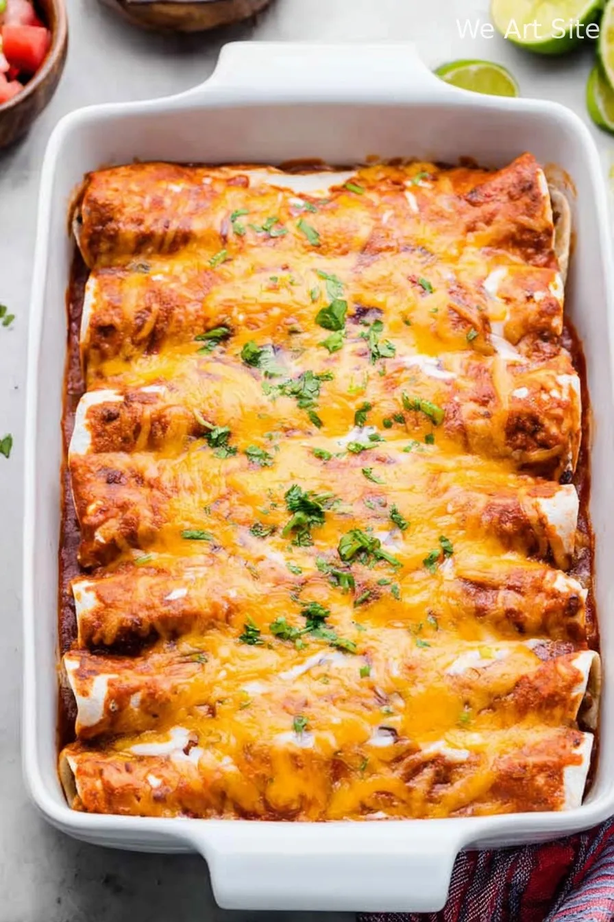 Ground Beef Enchiladas