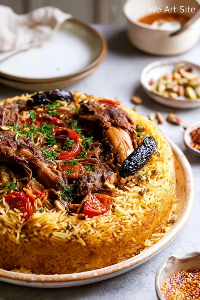 Maqluba (Makloubeh) with Lamb