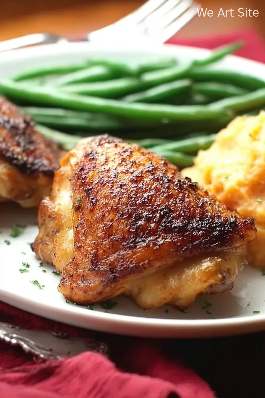 Perfect Pan-Fried Chicken Thighs