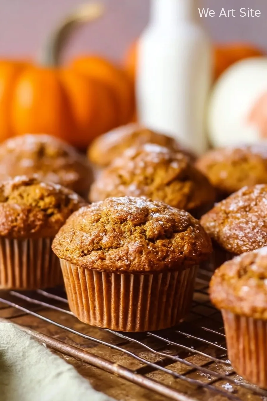 Sourdough Pumpkin Muffins
