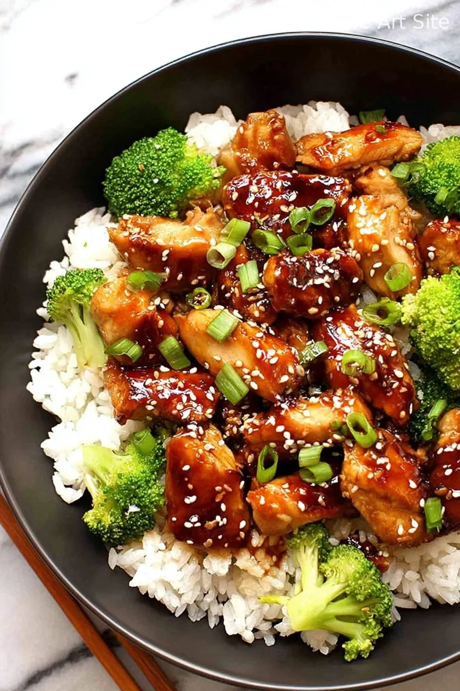 Teriyaki Chicken Rice Bowls