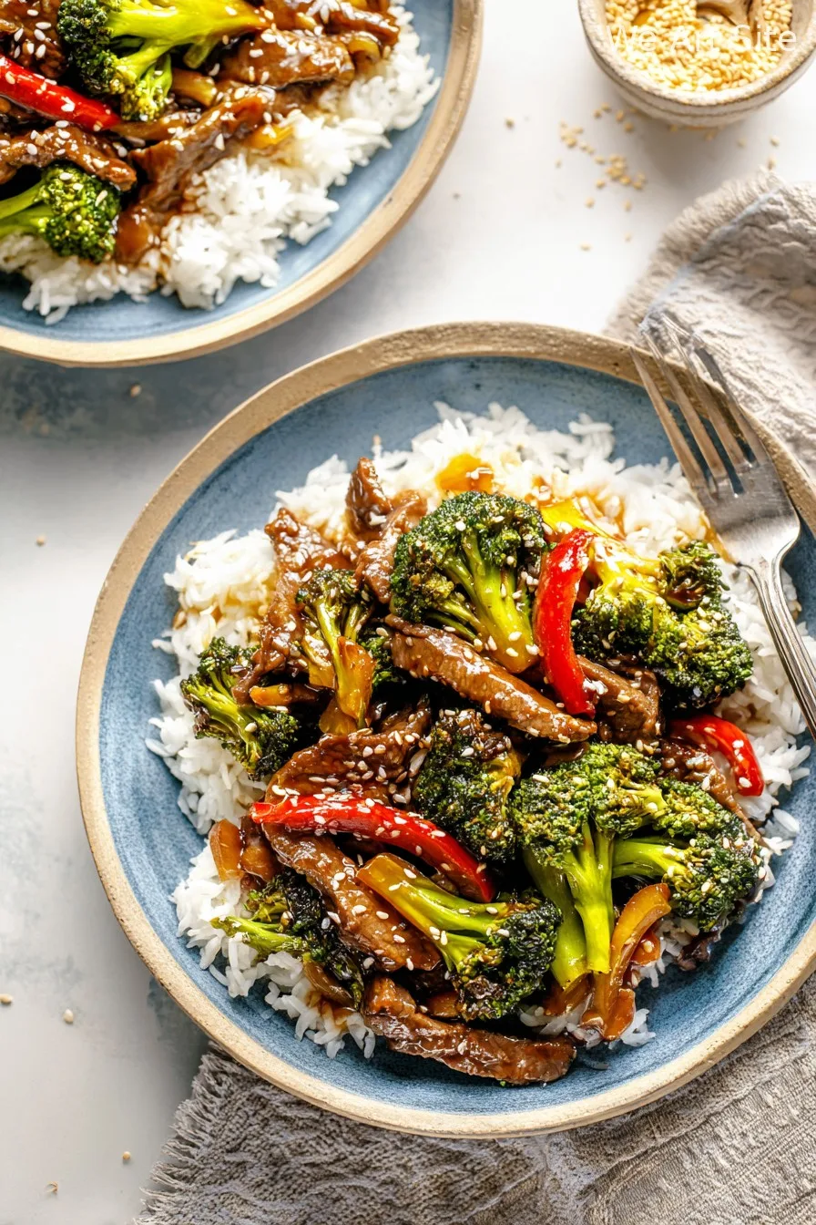 Beef and Broccoli Stir Fry