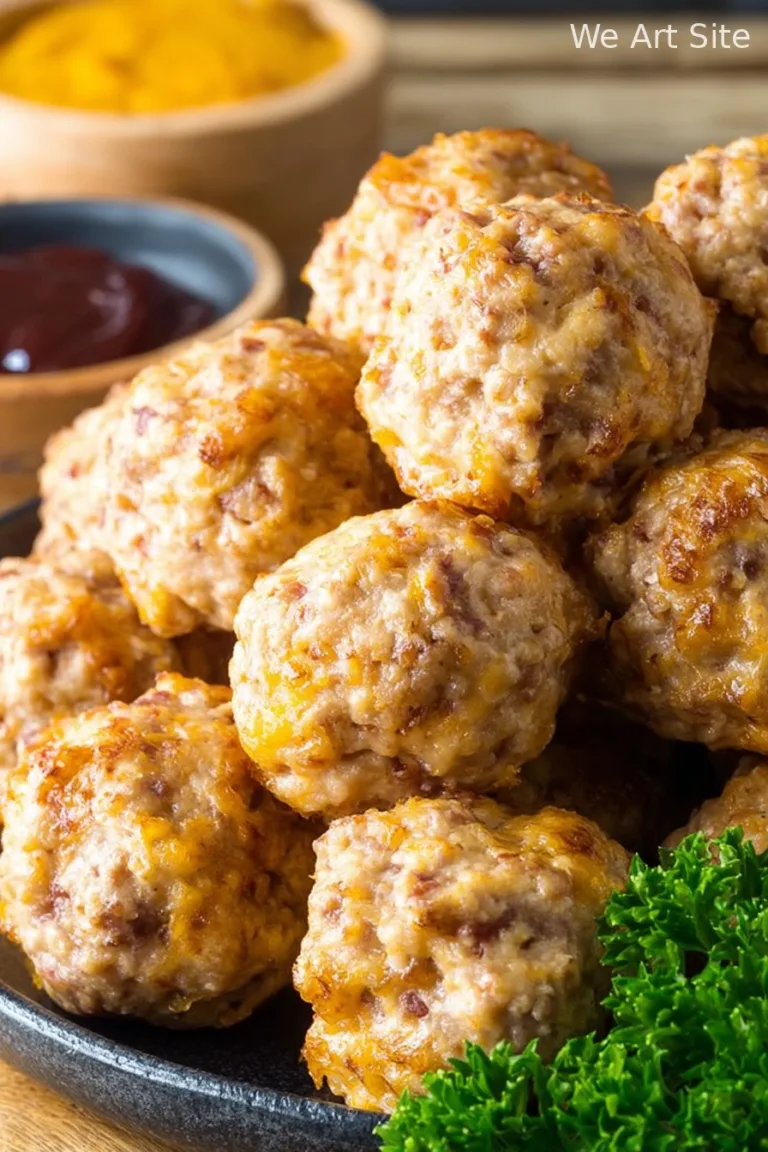 Bisquick Sausage Balls