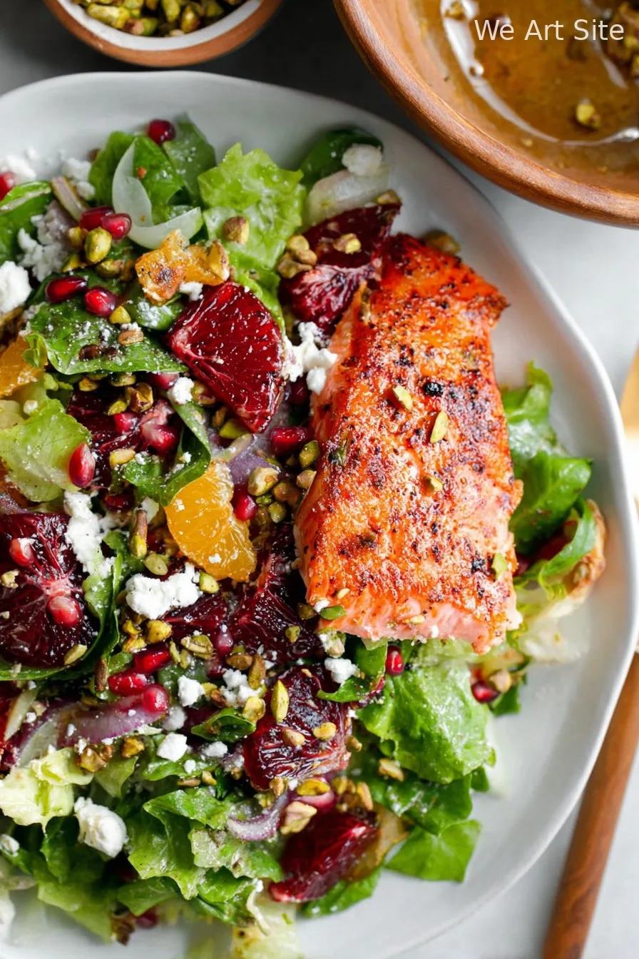 Blood Orange Pistachio Salad with Feta