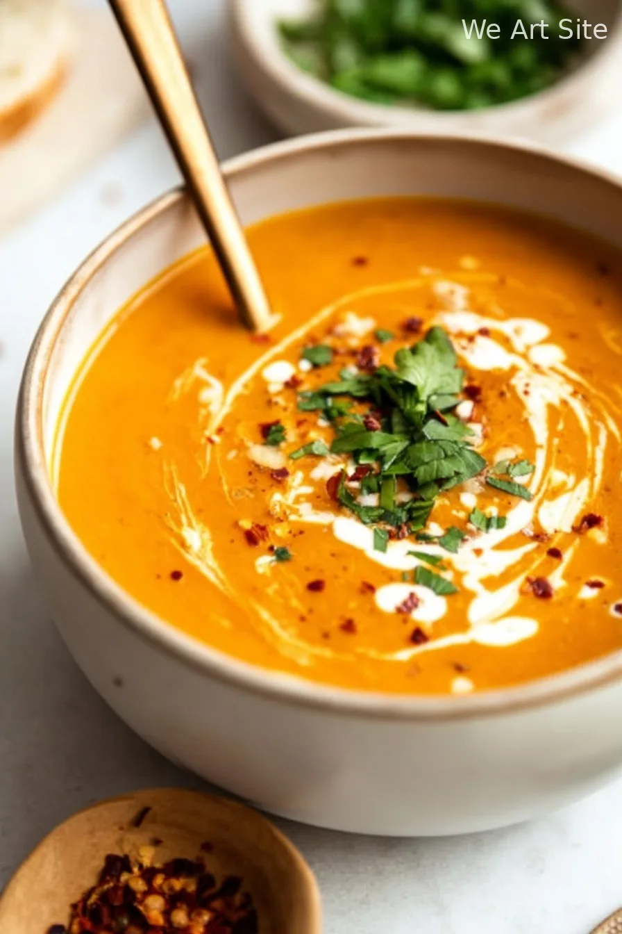 Carrot and Red Lentil Soup