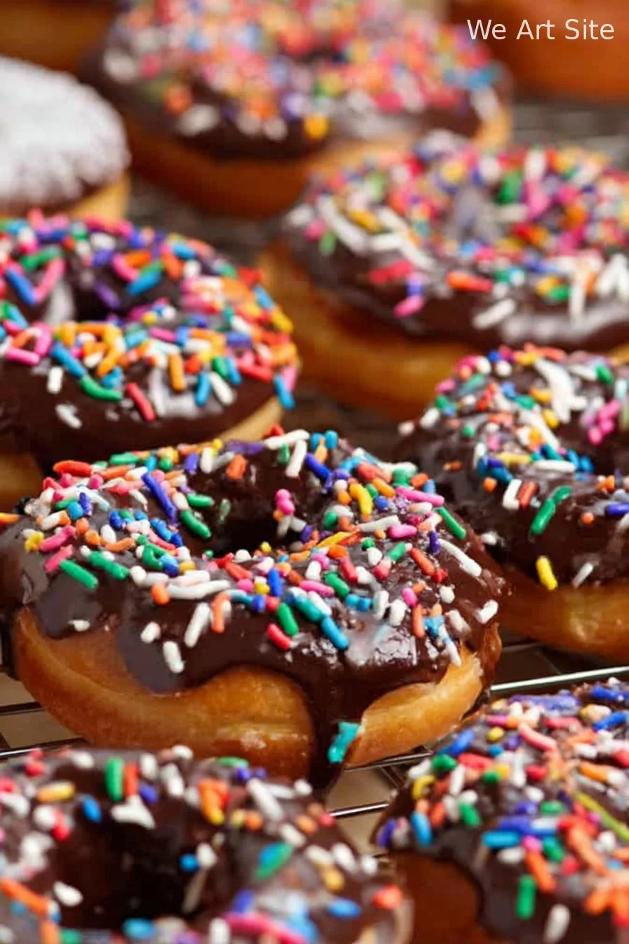 Chocolate Frosted Donuts