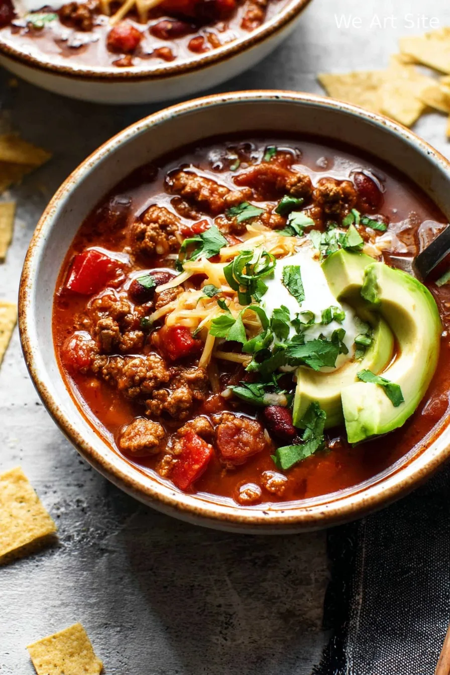 Chorizo Chili