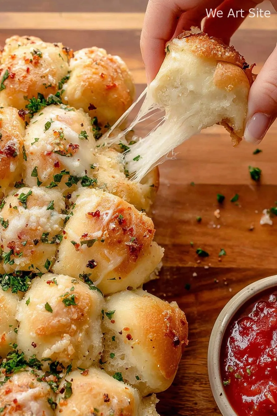 Christmas Tree Pull-Apart Bread