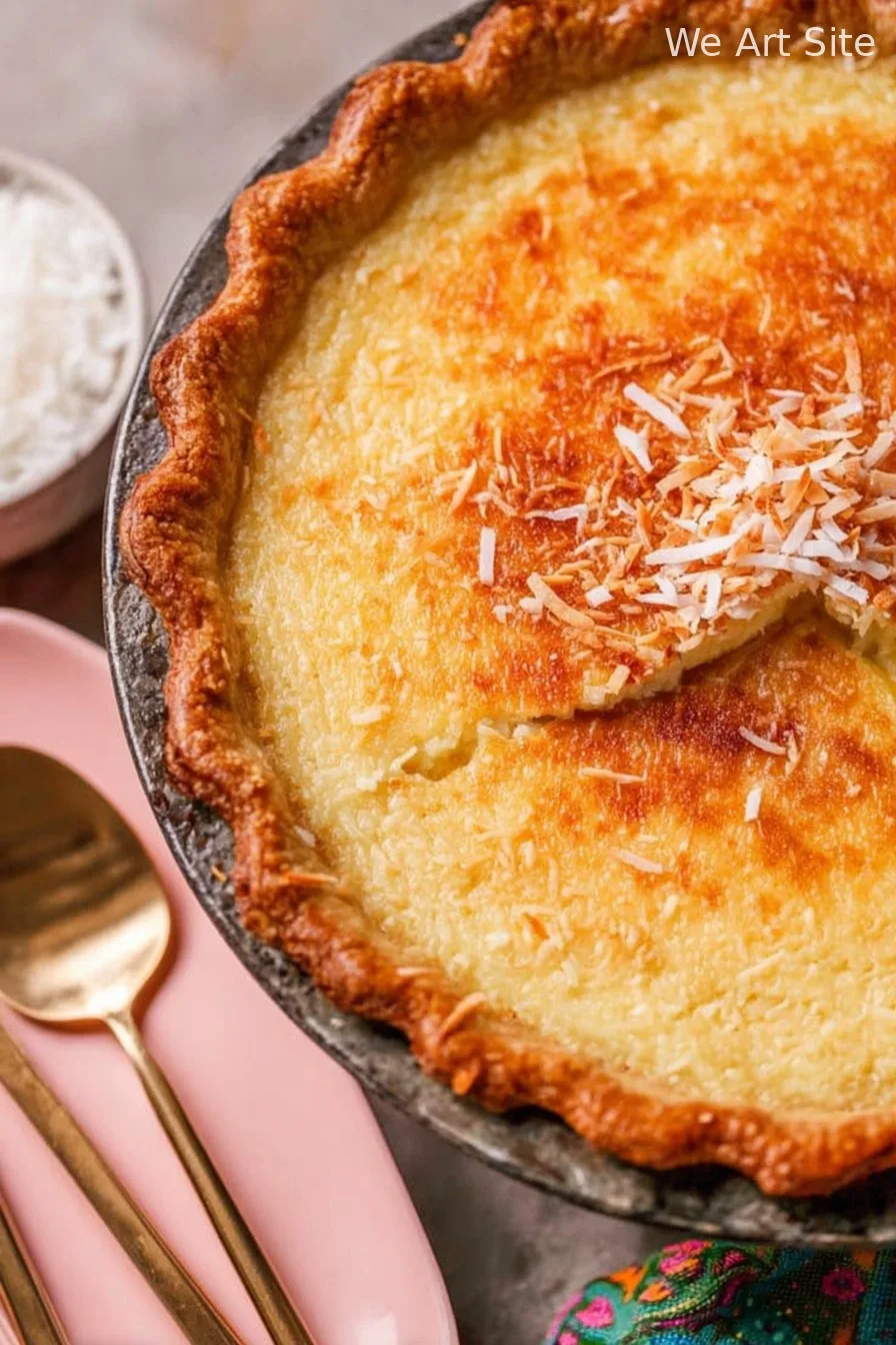Coconut Custard Pie