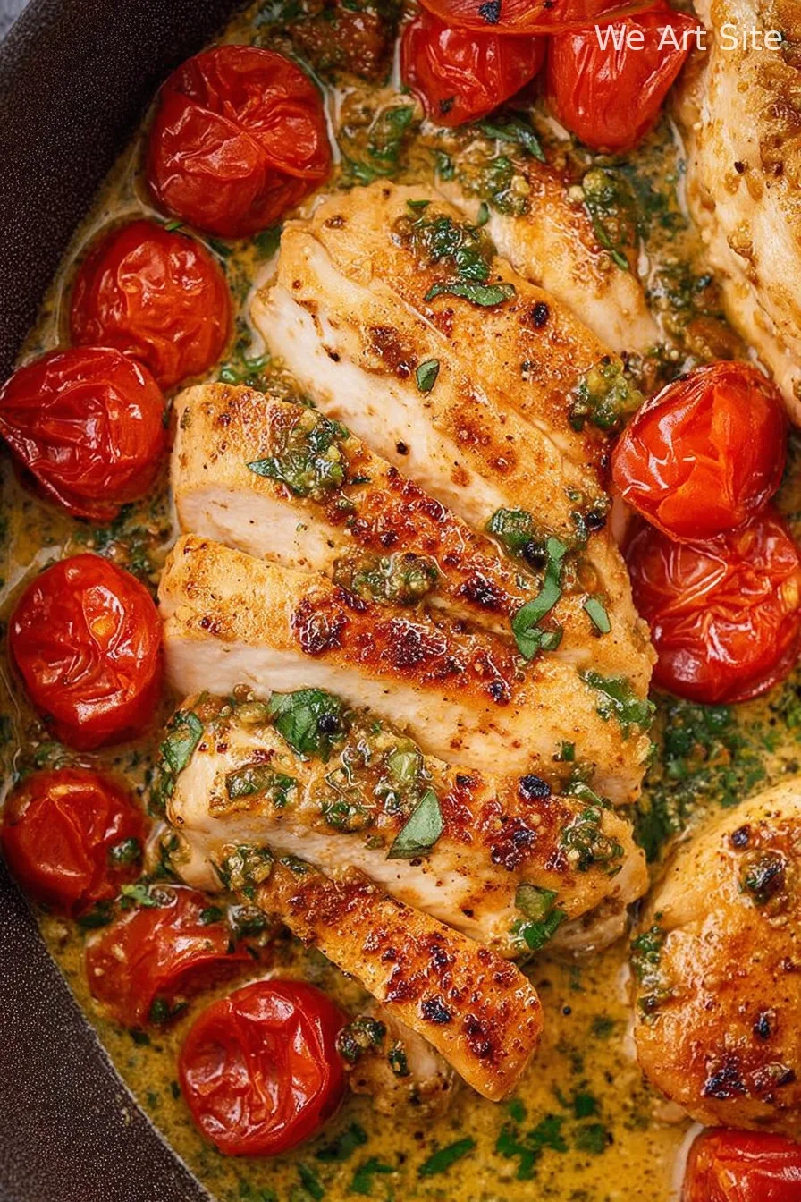 Creamy Pesto Chicken