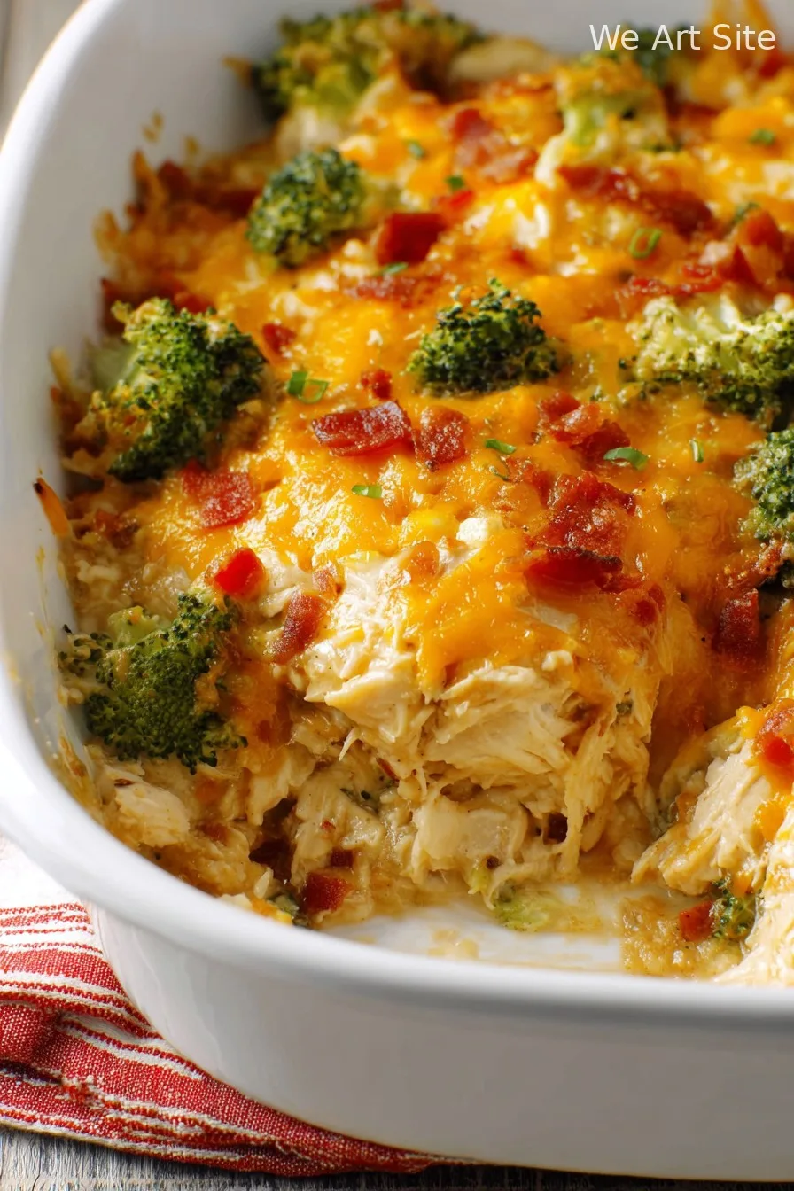 Easy Low Carb Chicken Casserole